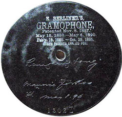 Berliner's Gramophone 1302 Z